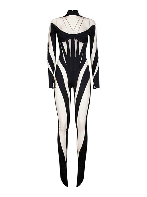 mugler jumpsuit